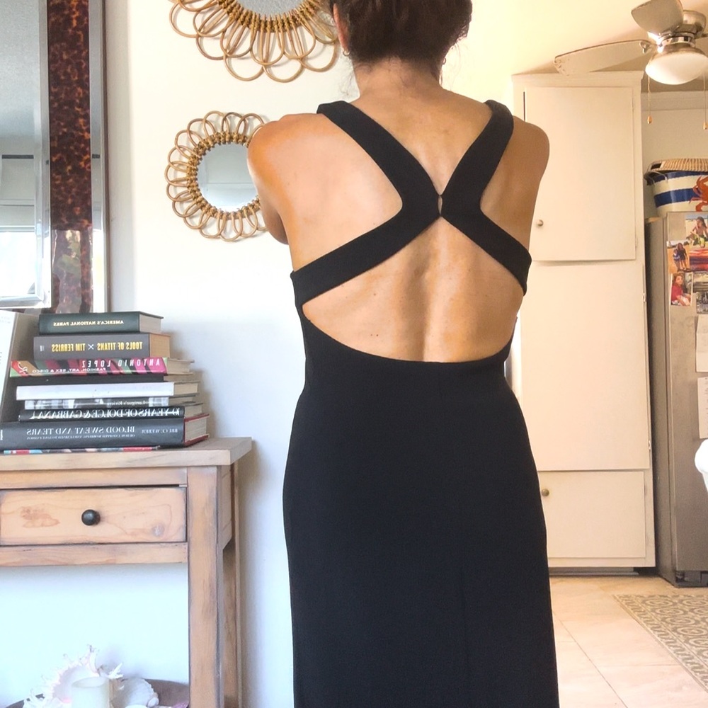 Bisou Bisou Black Maxi Dress - Picture 2 of 9